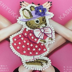 Lolo Bunny Gal Brooch